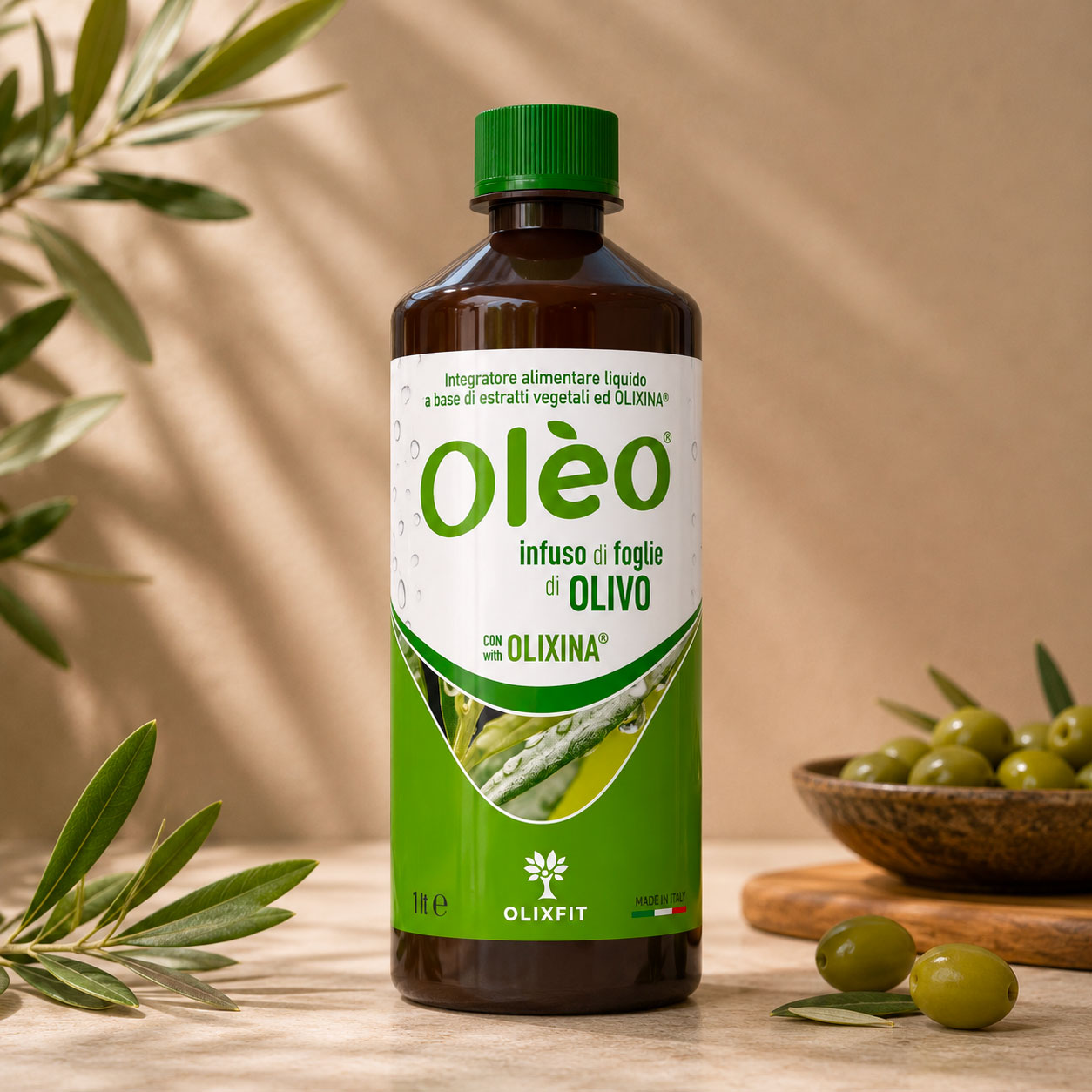 Oléo, infusión a hojas de olivo de Etna Wellness